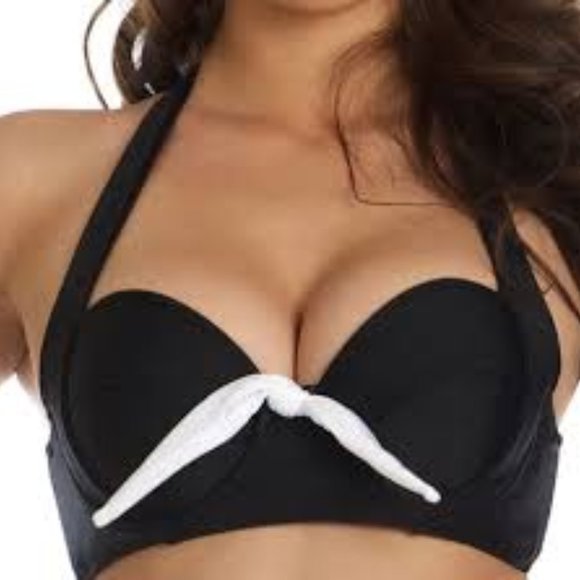 FABLES by BARRIE Sailorette At Sea Swimsuit Top - Picture 2 of 10